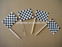 small decoration nation flag with plastic picks