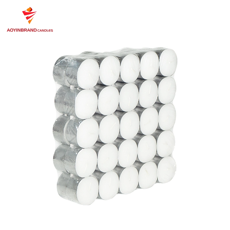 Wholesale 23G White Tealight Candles 8 Hours Burning Time