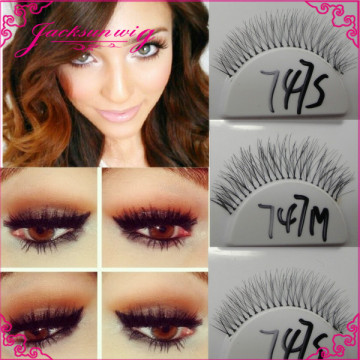 Red cherry eyelashes wholesale ,100% human hair made eyelashes