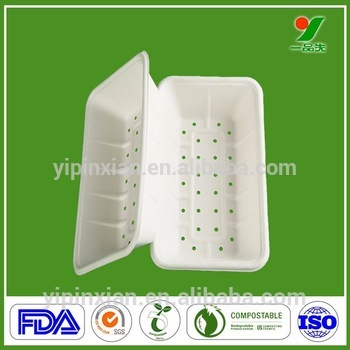 2015 OEM compostable custom plastic vaccine tray