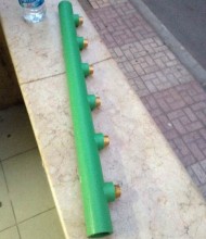 Green color PPR manifold