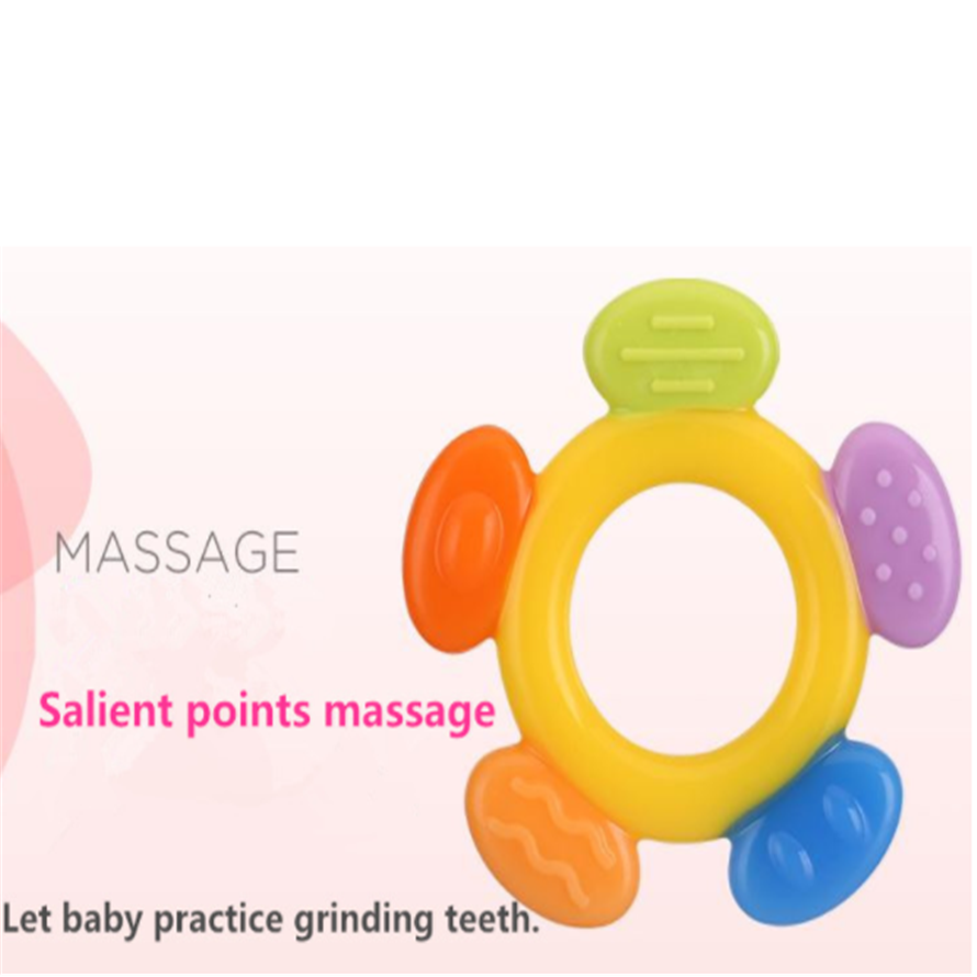 Lafiya Jini game da Toy BPA Free Silicone Teether