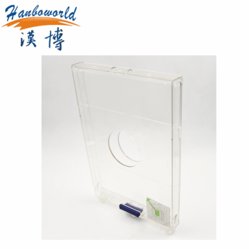EAS Anti-theft transparent plastic CD safer box