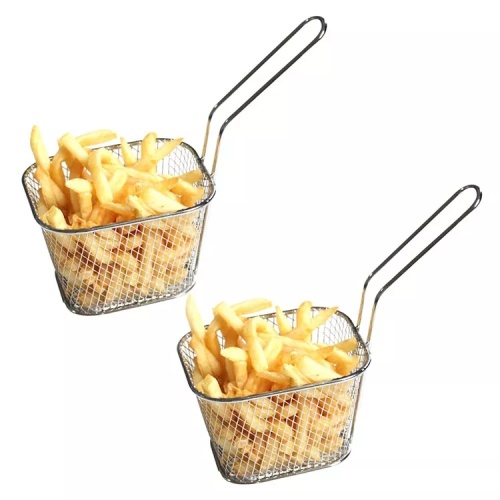 Stainless steel French fries basket