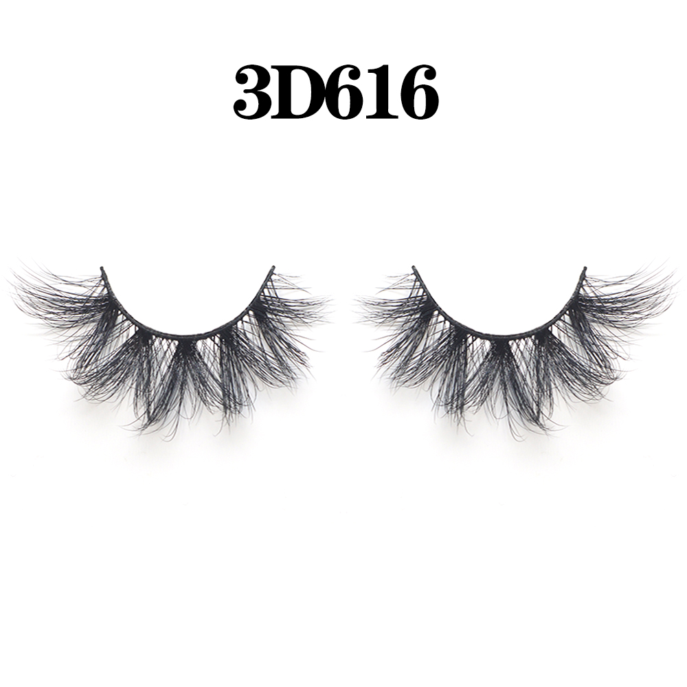 Wholesale 3D 5D 6D Faux Mink False Eyelashes Natural Long Handmade Cruelty-free Lashes