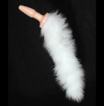 SM Silicon Cat tail anal plug with fur tail Small Butt Plug Sex toy Anal Sex Toy Masturbation Toys For Adult