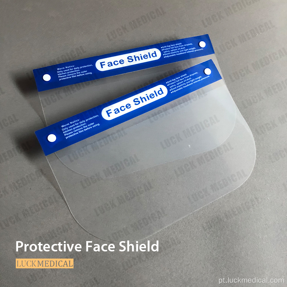 Protetores de face protetora para covid adulto/criança