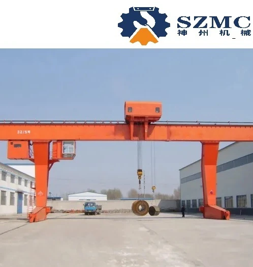 Single Girder Gantry Crane 75ton Outdoors for Sale