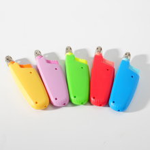 Soft Flame Telescopic Plastic Candle Lighter Five Color