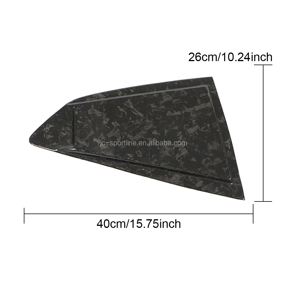 Forged Carbon Rear Window Fender Vents for Chevrolet Camaro 16-18