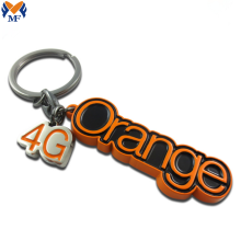 Gifts Metal Custom Brand Keychain With Embossed Logo