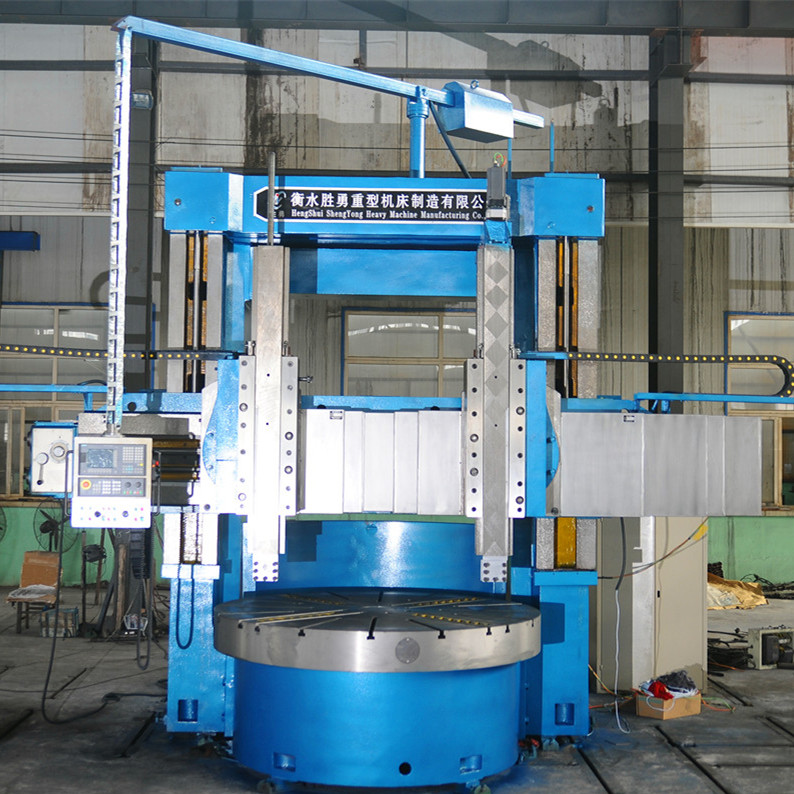 Vertical turning lathe machine tool