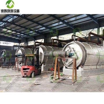 Plastic Waste Pyrolysis Oil Process Plant