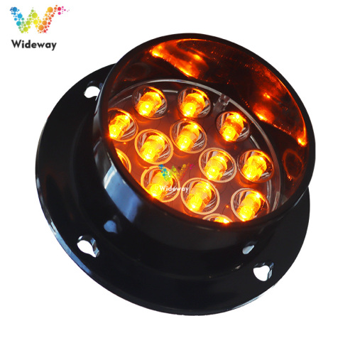 100mm Amber Traffic Light Replacement Module with Lens