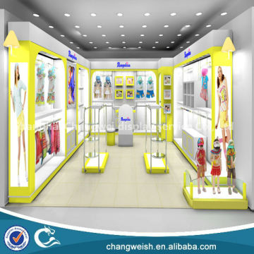 children clothes displays with led light