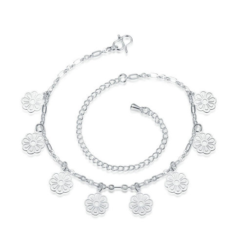 Jenia New Popular Jewellery Silver Plated Trend Handmade Anklet For Women