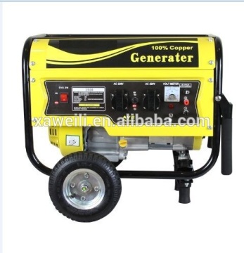 AC three/sigle phase 7.5KW Gasoline generator set