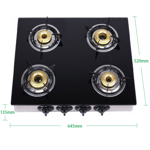 Commercial 4 Burner Gas Stove for Wok