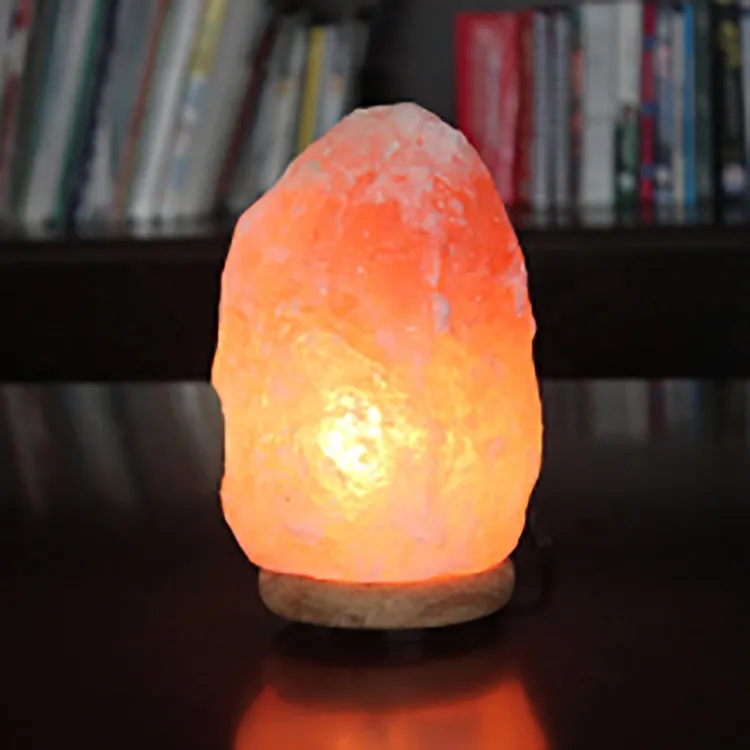 Handcrafted Himalayan Salt Lamp in Various Shapes and Designs
