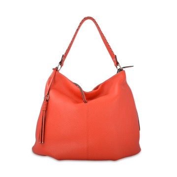 New design large top grain  hobo bag