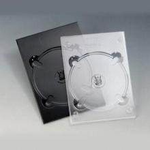 5mm Single DVD Digi Tray, Smooth Black, Made of Plastic