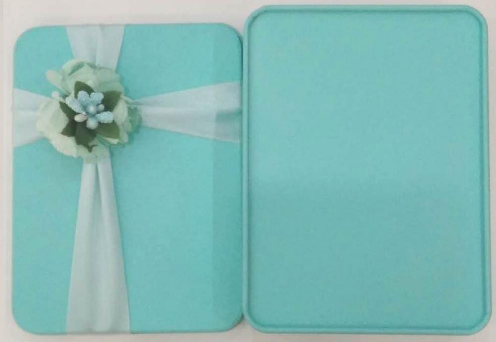 Customized Metal Rectangular Chocolate Tin Box