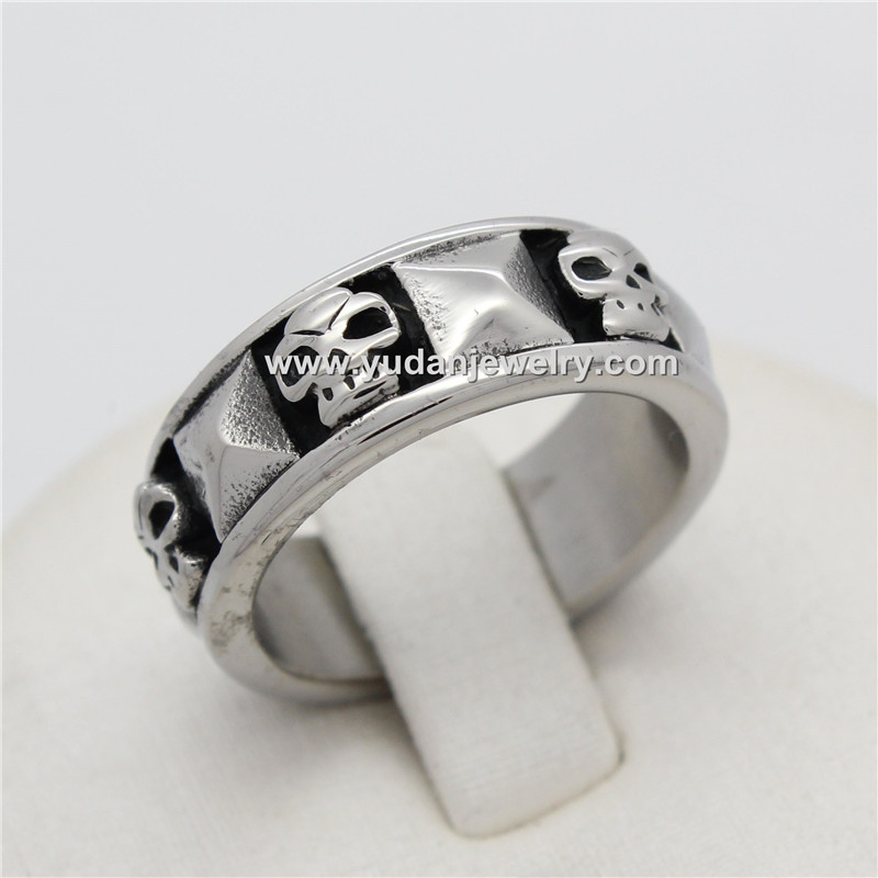 Yudan Wholesale Custom Titanium Surgical Steel Ring