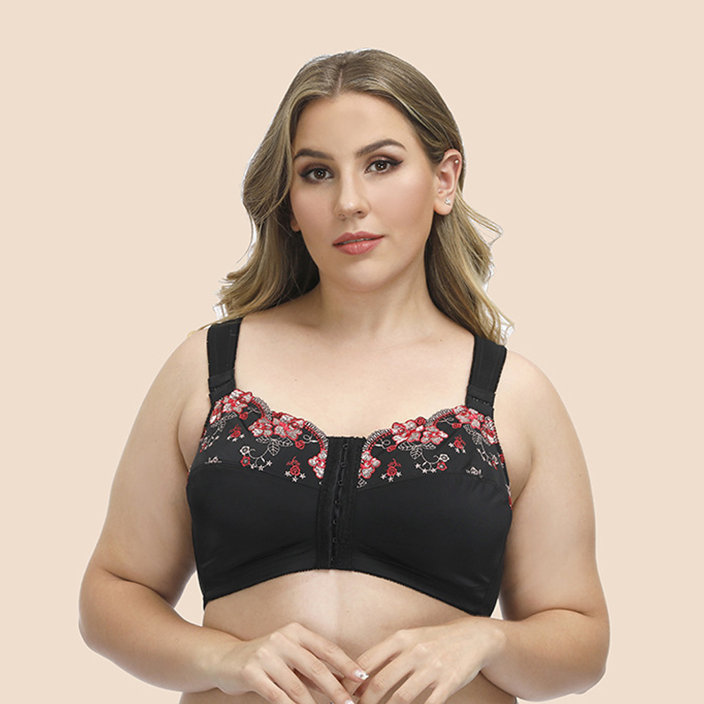 Wireless Embroidery Bra