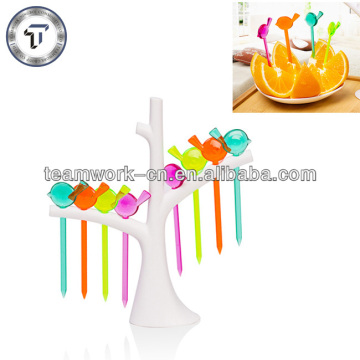 Bird Plastic fruit fork