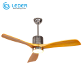 Ventiladores de techo LEDER Brown Targe