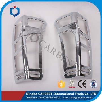 High Quality New ABS Chrome Tail Lamp Cover Rear Lamp Cover for D-Max 2012