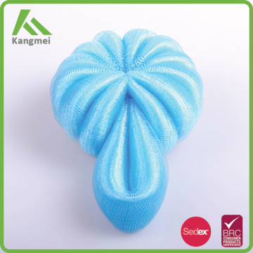 Colorful bath sponge/flower shape bath sponge