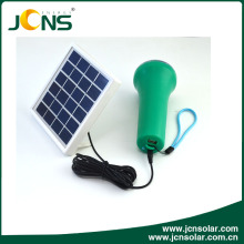 Camping solar power flashlight