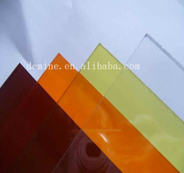 Grade A polycarbonate sheet/100% virgin lexan/makrolon resin