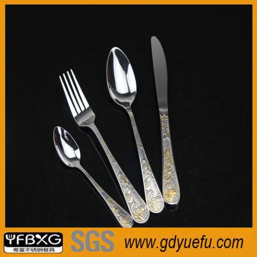 16pcs China Fashion style for stainless steel mixing bowl set wedding cutlery