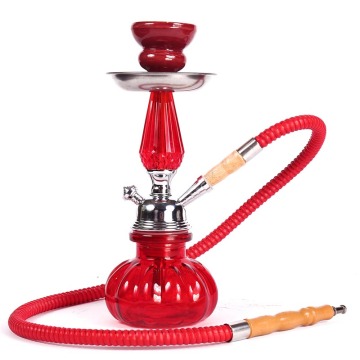 Colorful mini size crystal compact glass shisha hookah