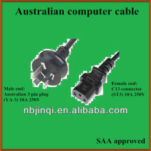 Australian (AS) computer cord (10A 250V)