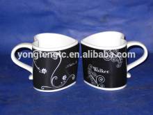 YF28025 heart shape ceramic mug