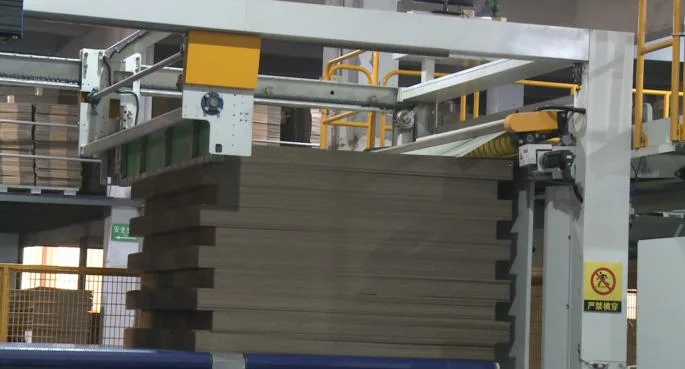 Cardboard Stacker for Machine