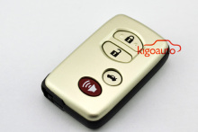 Smart key case replacement 3 button panic key shell for Toyota