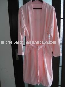 microfiber bathrobe (men's robe,woman's robe)