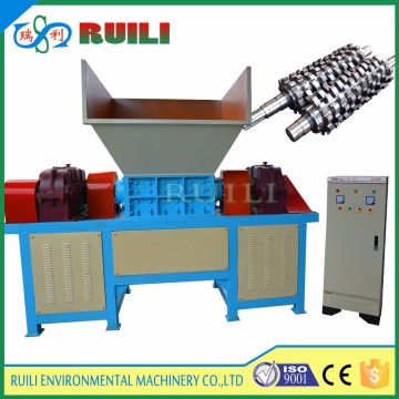 Double Shaft Aluminum Cans Shredder for Plastic Recycling