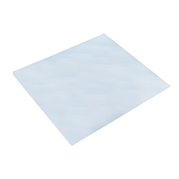 White polycarbonate plastic film for vacuum forming