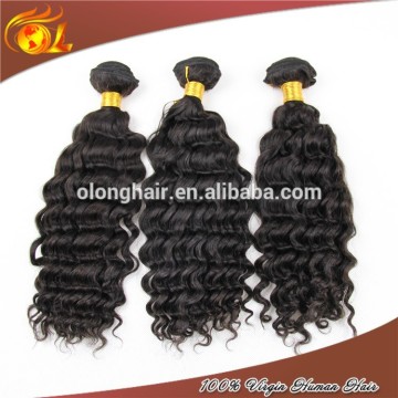 2015 High Quality Wholesale brazilian loose deep wave hair weave in mozambique