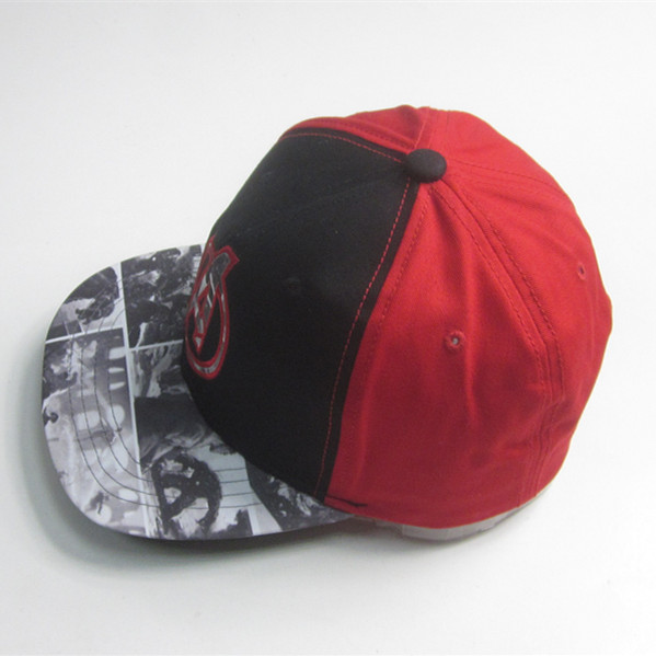 Youth Print Patch Hip Hop Cap