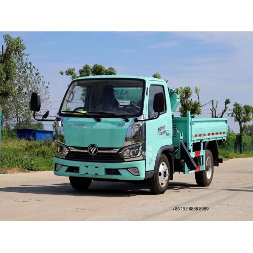 Truk Foton Kecil Memasang 2 ton kapasitas crane