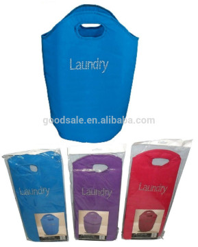 DIAMANTE LAUNDRY BAG LARGE SIZE STORAGE BAG BASKET Linen Laundry Bag--GSAL1083