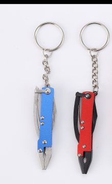 Promotional aluminium handle mini multiuse pliers