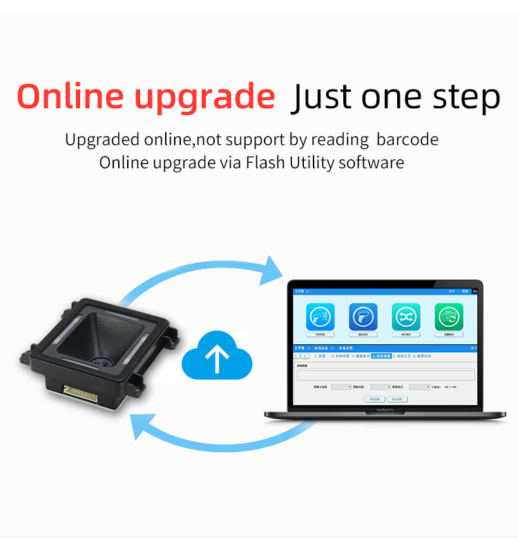 1D 2D Bar Code Reader QR Code Scanner OEM Embedded Barcode Scanner Engine Module