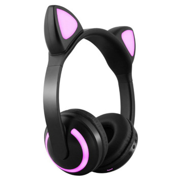 Großhandel Sieben Color Control Wireless Cat Ear Kopfhörer